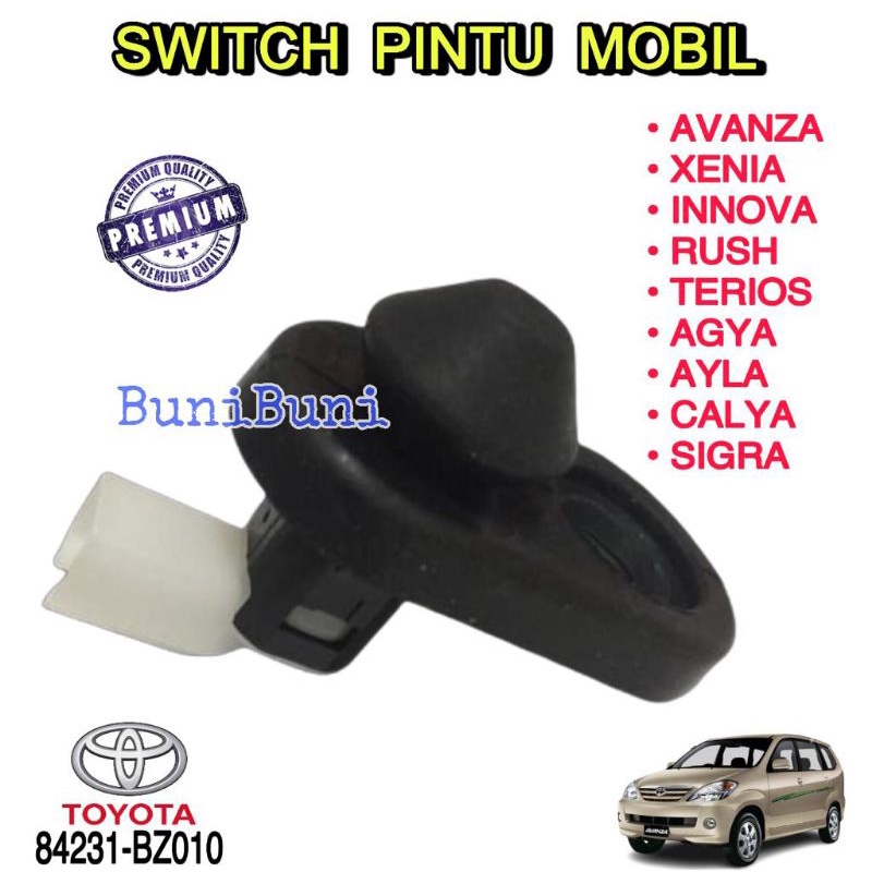 สวิตช์ประตู Avanza / สวิตช์เซ็นเซอร์ประตูรถ Avanza Xenia Innova Rush Terios Calya Sigra Agya Ayla Granmax Luxio