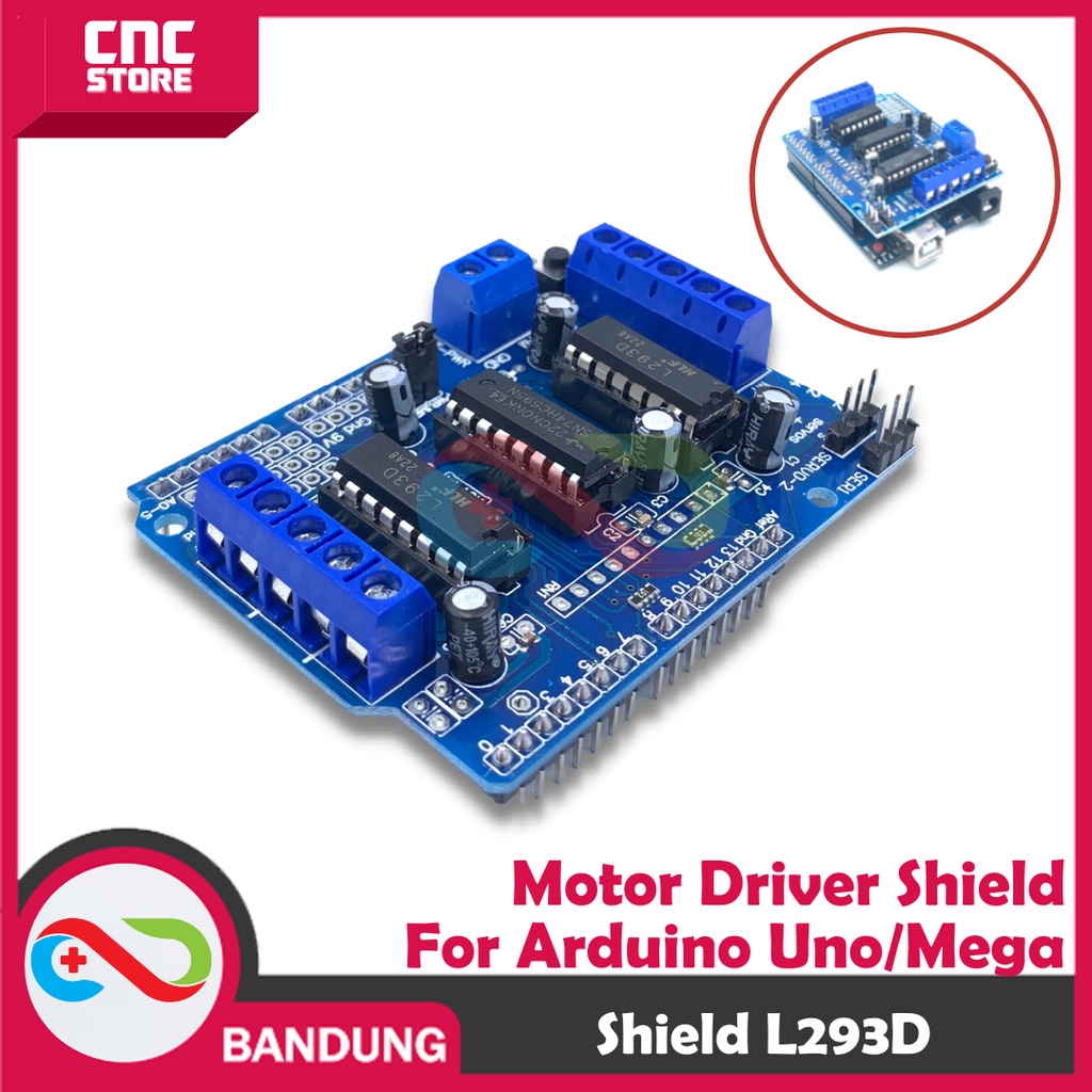 L293 L293D มอเตอร์ไดร์เวอร์ SHIELD สําหรับ ARDUINO MEGA UNO NANO