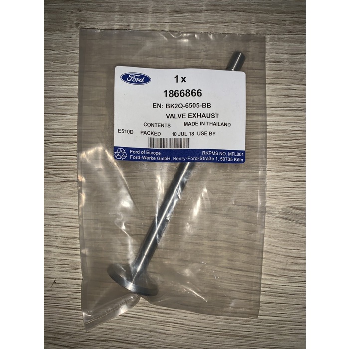 Ford Ranger T6 2200cc Mazda BT50 Pro oem วาล์วไอเสีย Ford Ranger T6 2200cc Mazda BT50 Pro oem Ford ม