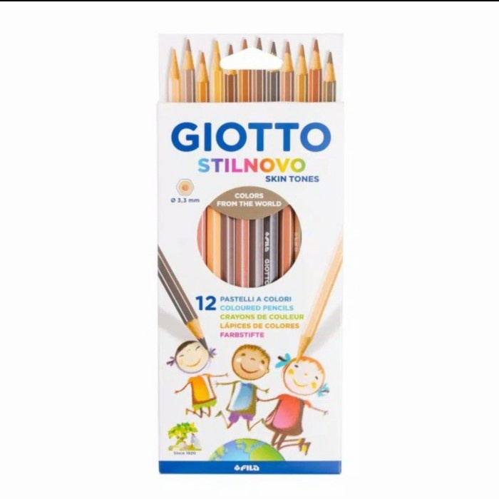 Giotto Stilnovo Skin Tones Set 12 ดินสอสี