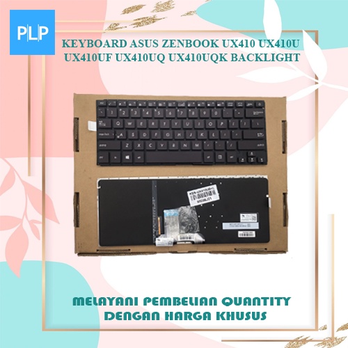 Asus Zenbook UX410 UX410u UX410uf UX410uq UX410uqk Backlite แป้นพิมพ์แล็ปท็อป
