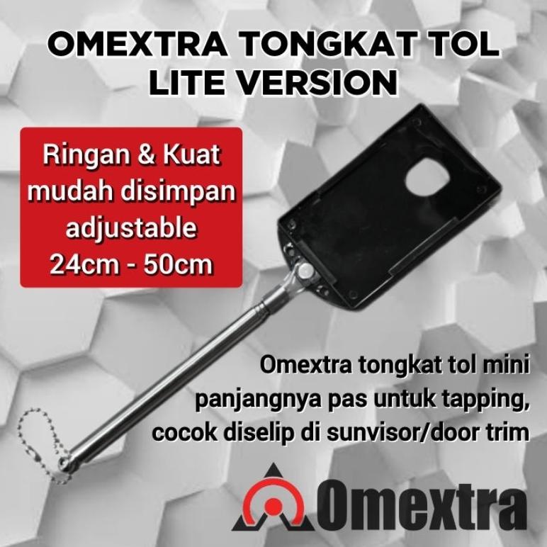 Lite Omextra Toll Stick Telescopic Toll Stick Mini Toll Card Holder