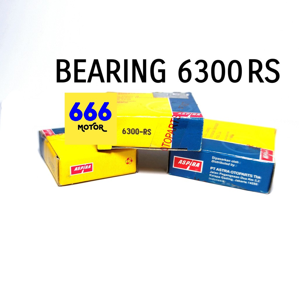 LAHAR SKF ASPIRA 6300-RS VEGA MIO JUPITER SMASH SHOGUN BEARING BALL