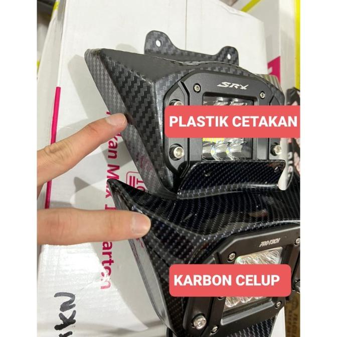 ไฟหน้าแบบสะท้อนแสง Led Crf Klx Wr155 Dtracker Carbon