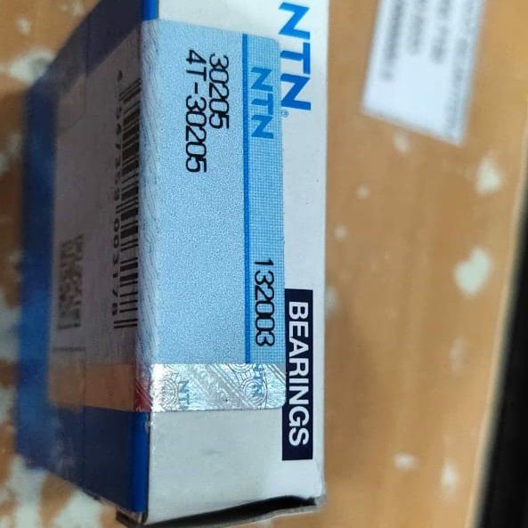 - แบริ่ง 30205 สําหรับโรตารี (Ntn) รหัส 048