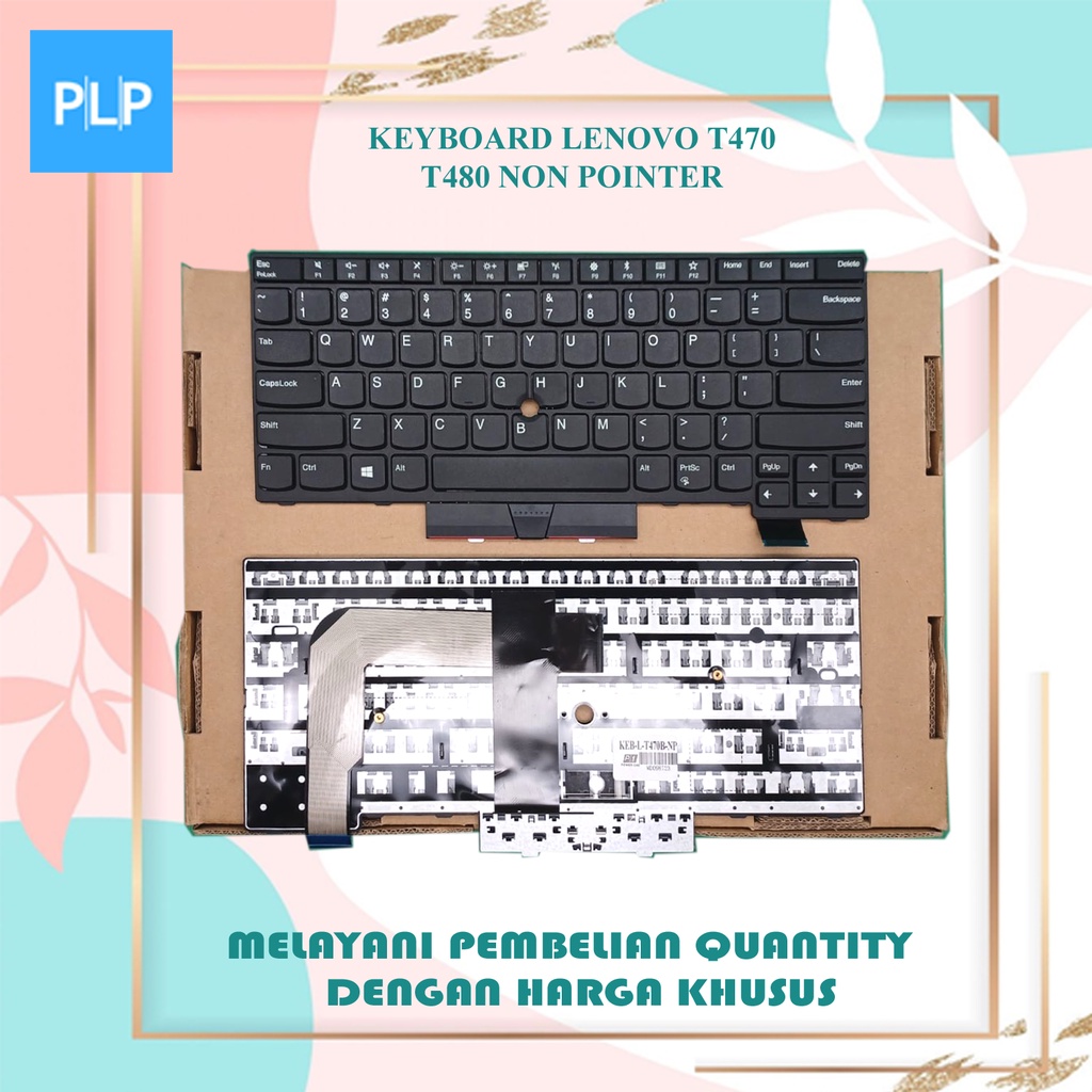 Lenovo T470 T480 คีย์บอร์ดที่ไม่ใช่ตัวชี้