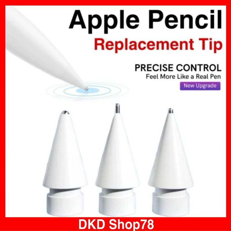 Apple Pencil Gen 1 2 อัพเกรดเปลี ่ ยน Tip Nib Case ปากกาสไตลัส