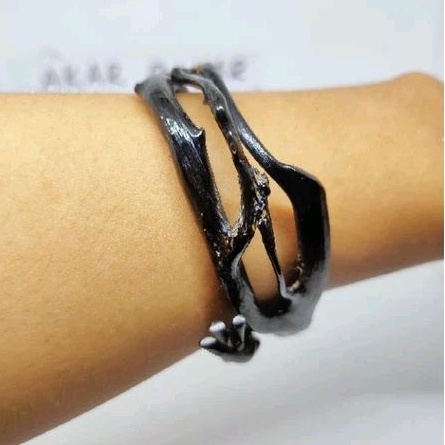 BLACK BEACH ROOT BRACELET COMBONG 2 UNIQUE ANTIQUE