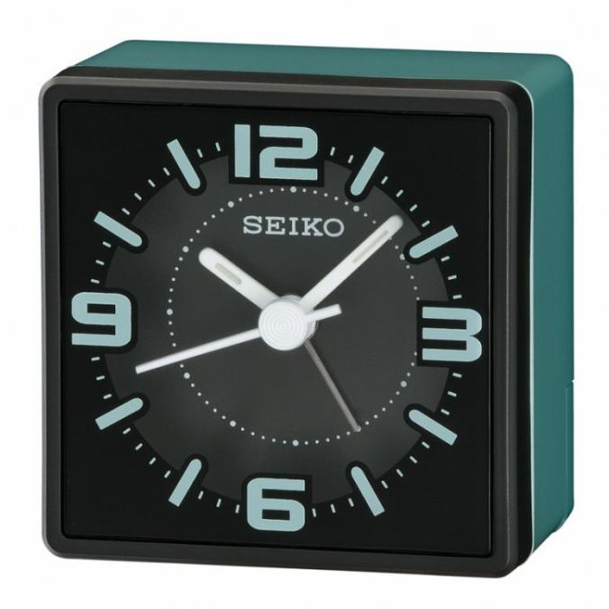 Seiko QHE091Z นาฬิกาปลุกเรืองแสงในที่มืด ของแท้