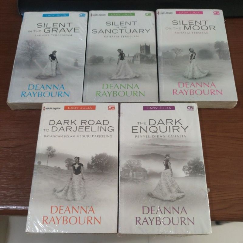 ใหม่ต้นฉบับ - Lady Julia Novel Book - Deanna Raybourn - Silent in the Grave, Silent in the Sanctuary