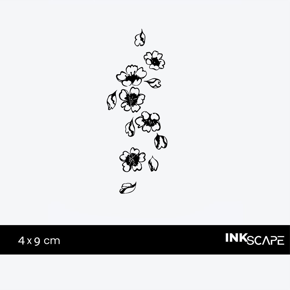 Inkscape รอยสักกึ่งถาวร 40x90 - F79