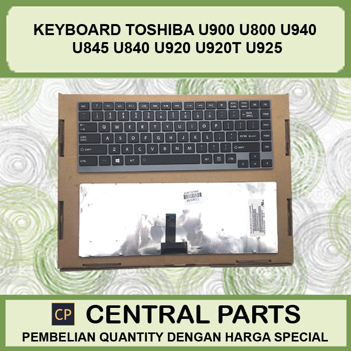 แป้นพิมพ์ Toshiba Satellite U800 U940 U845 U840 U920 U920t U925 U900