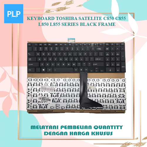 คีย์บอร์ดเฟรม Toshiba Satellite L850 C850 C870