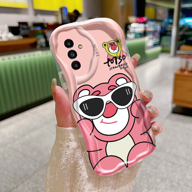 HP Samsung Galaxy A14 5G A04s A13 5G A13 4Gกรณีน่ารักLottoรูปแบบการ์ตูนสนุกเคสโทรศัพท์สร้างสรรค์เคสโ