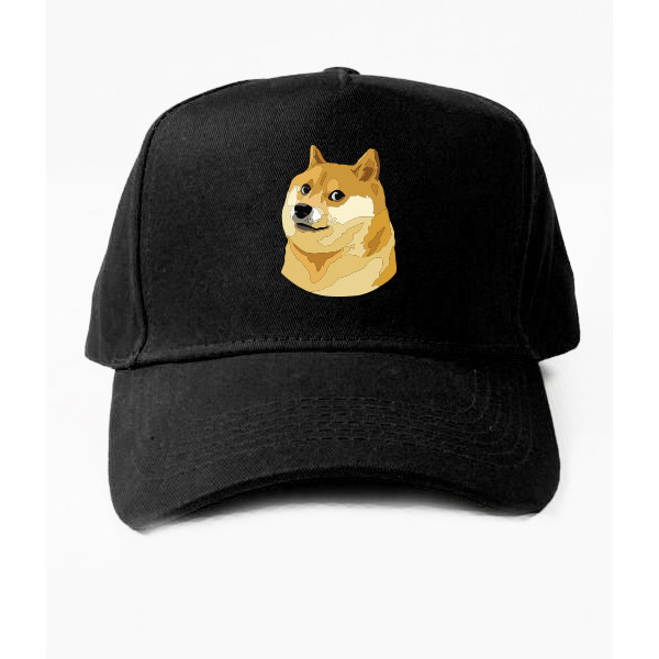 หมวกเบสบอลลายพราง Crypto Meme Coin Doge Coin