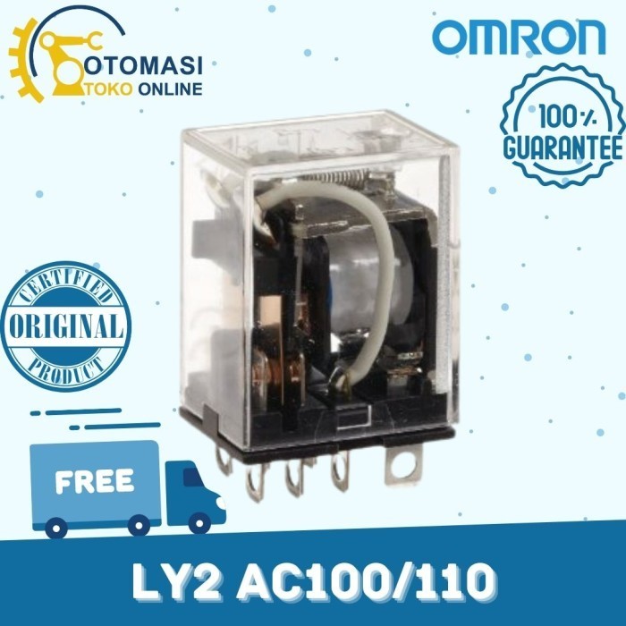 Restock Ly2 Ac100/110 By Omi Relay Omron Premium