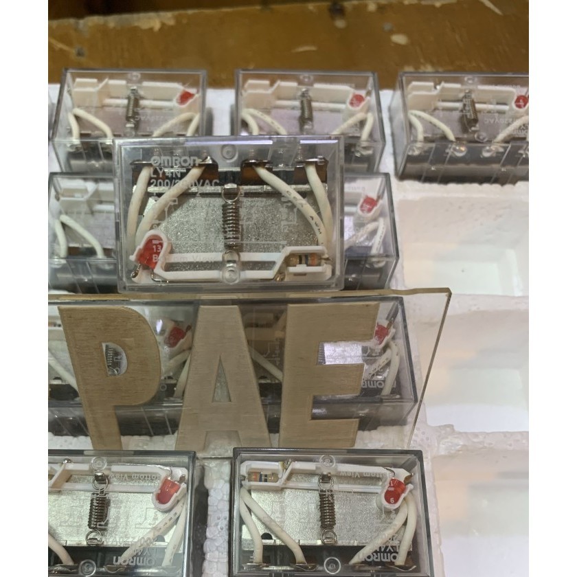 สําหรับรีเลย์ Omron Ly4N 220Vac ของแท้