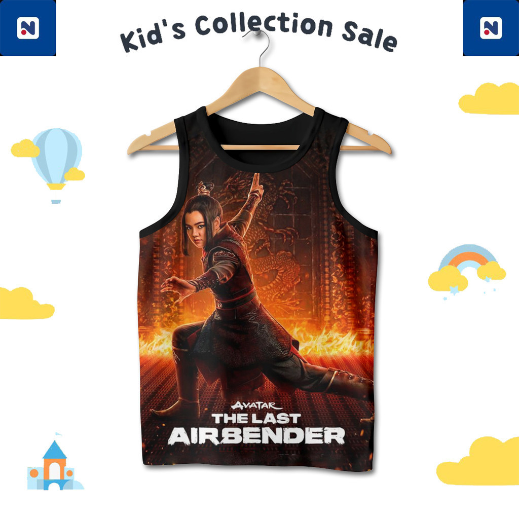 Avatar เสื้อกล้ามเด็ก v6 3D การพิมพ์ Avatar เสื้อกล้ามเด็กสําหรับอายุ 1-12 ปี - NANJAK