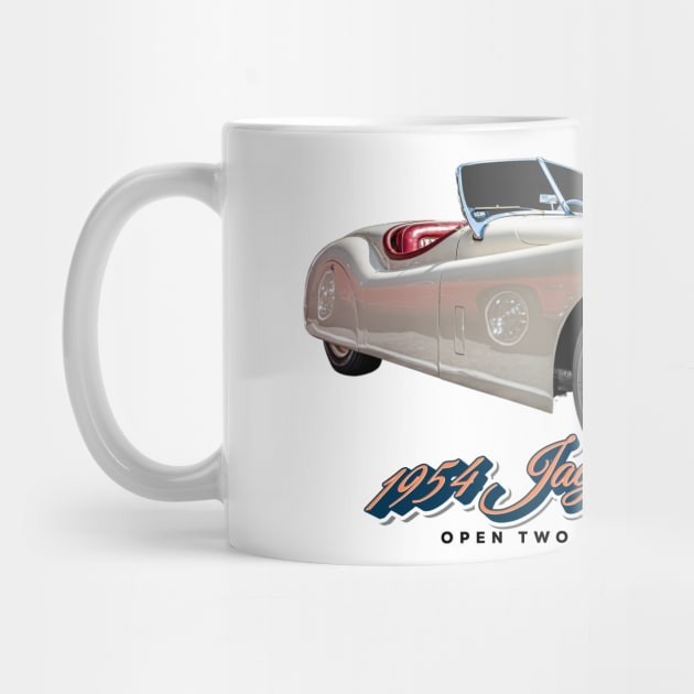 1954 Jaguar XK120 เปิดสองที่นั่ง Roadster แก้วกาแฟ 1954 Jaguar XK120 เปิดสองที่นั่ง Roadster แก้วกาแ