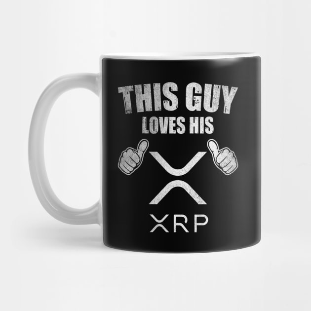 คนนี้ชอบระลอกคลื่น XRP เหรียญวาเลนไทน์ Crypto Token Crypto Cryptocurrency Blockchain กระเป๋าสตางค์ขอ