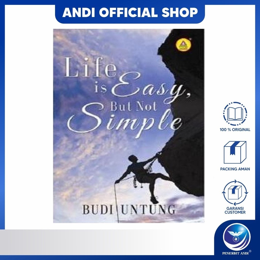 Andi สํานักพิมพ์ - Life Is Easy But Not Simple Book