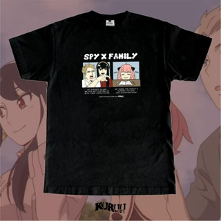 เสื้อยืด พิมพ์ลายอนิเมะ Kuruu Forger Family