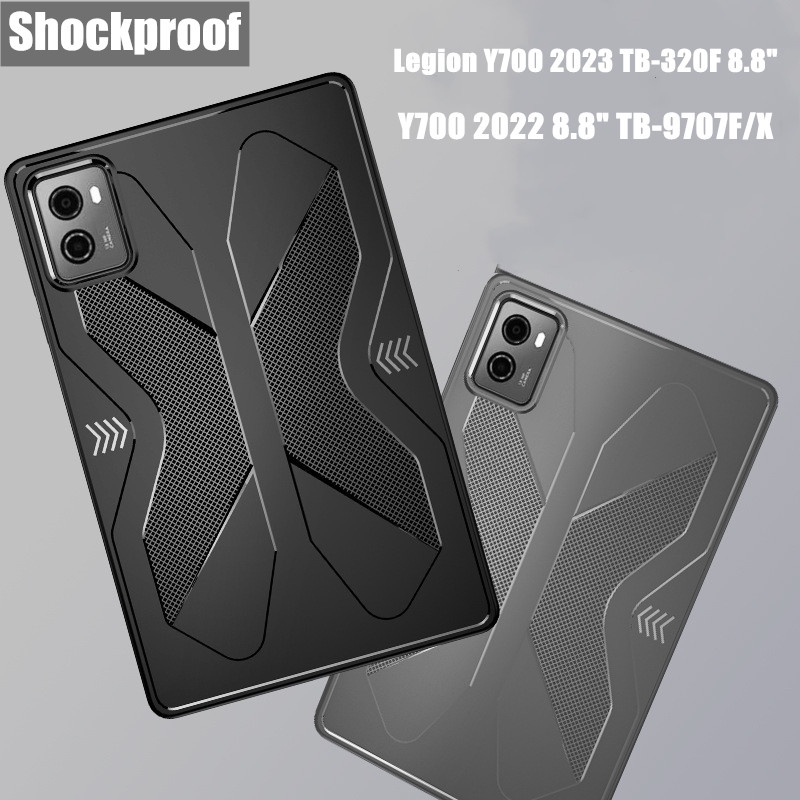 Lenovo Legion Tablet Tab Y700 8.8 inch TB-320F TB-9707F 2023 2022 Casing Soft TPU Gaming Phone Protective Case Cover