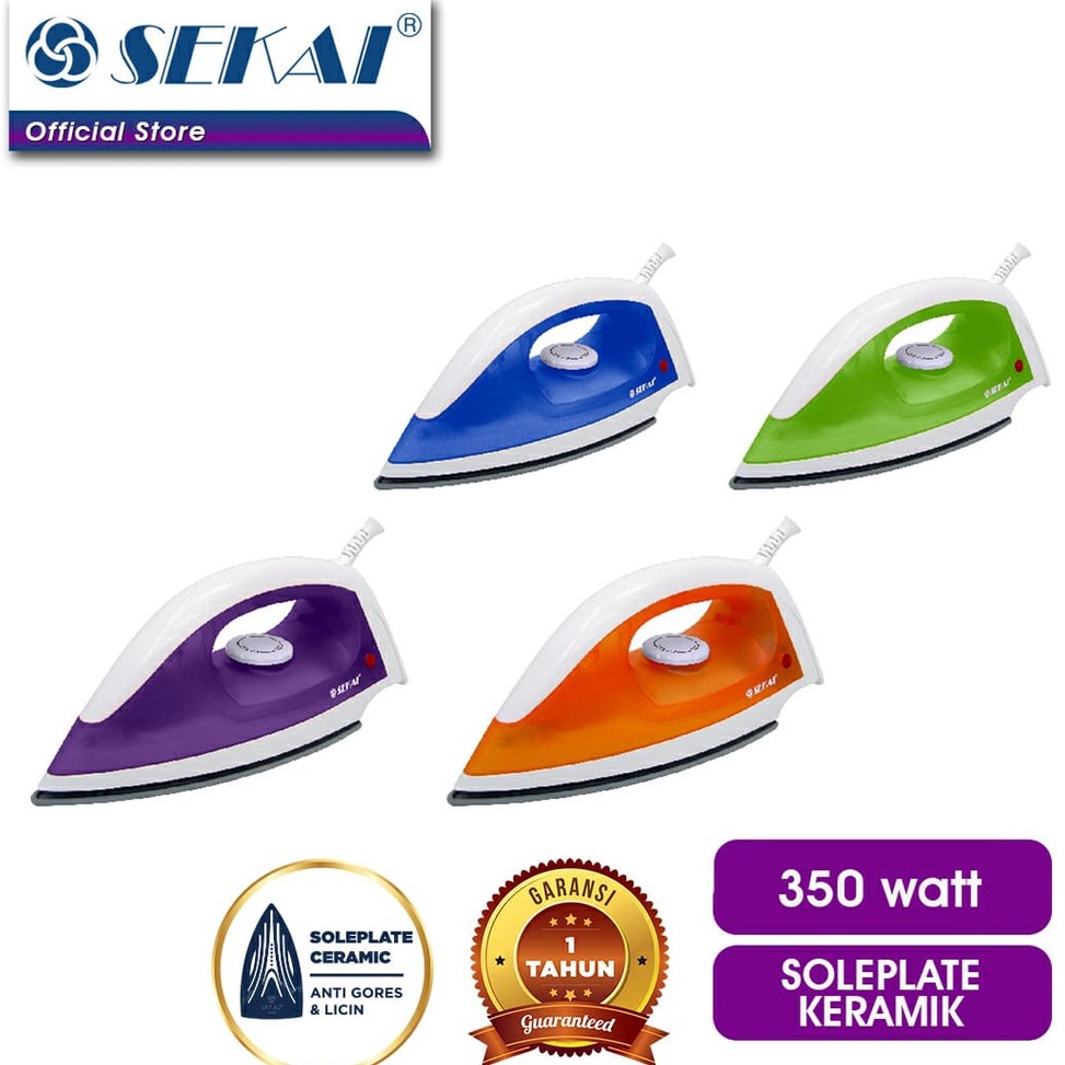 RECOMMENDED SEKAI เตารีด / ยางเสื้อผ้า / เตารีดไฟฟ้าป้องกันรอยขีดข่วน - DI 888 / DI 886