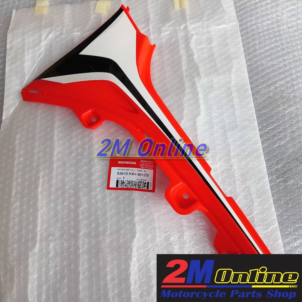 MERAH 83610K84901ZB ชุดฝาครอบ AL Side CRF 150L ซ้าย สีแดง Ori AHM