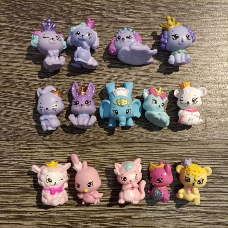 Shopkins shoppets royal feiends mini Cute Toy Figure Display Collection
