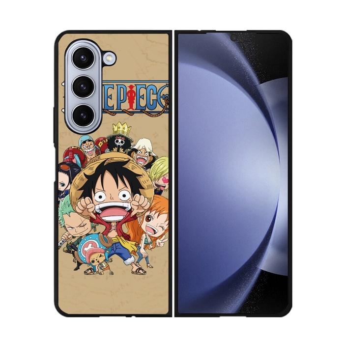 Case Casing Softcase Hardcase Samsung Galaxy Z Fold 5 5G One Piece Anime Character Kawai AO0073