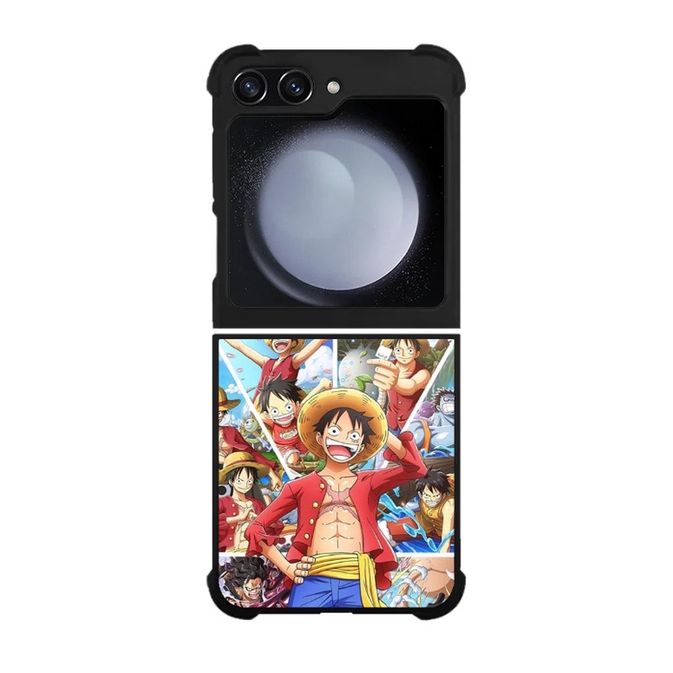 Case Casing Softcase Hardcase Samsung Galaxy Z Flip 5 5G One Piece Luffy Monkey AO0072