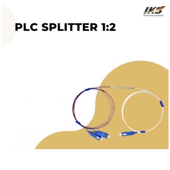 เพียงสั่งซื้อ] PLC Splitter 1:2 Fiber Optic / Fiber Optic FO BRAND NEW