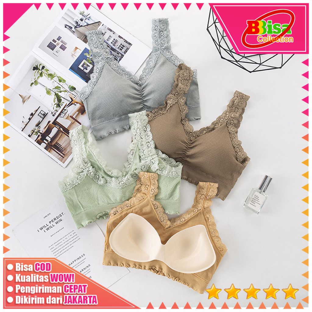 MM - Womens Push Up Bra Nylon Wire Free Code B888 ชุดชั้นในสตรี Lace รุ่น Bh