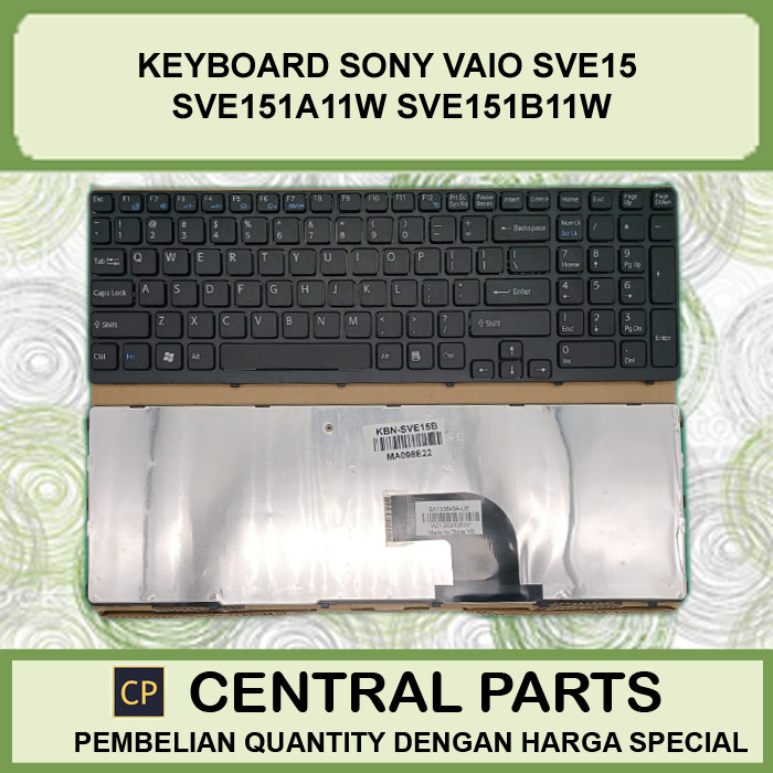 คีย์บอร์ด Sony Vaio SVE15 SVE151a11w SVE151j11w SVE151b11w