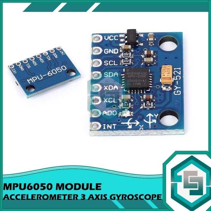 Mpu6050 3 แกน Analog Gyroscope Accelerometer โมดูล