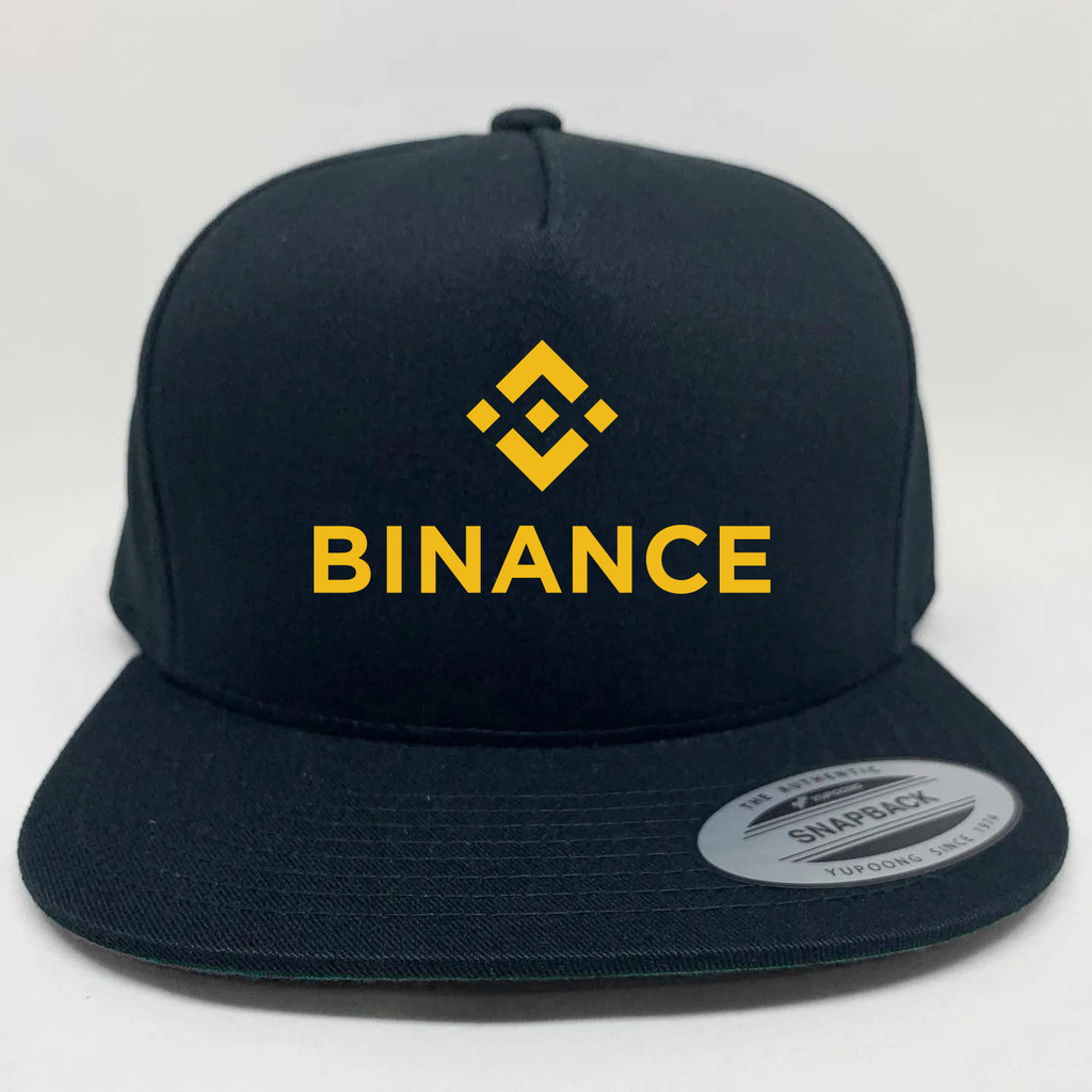 หมวก Camo Snapback โลโก้ Crypto Binance Exchange