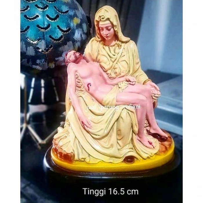 รูปปั้น Aba Pieta 15 ซม. สี