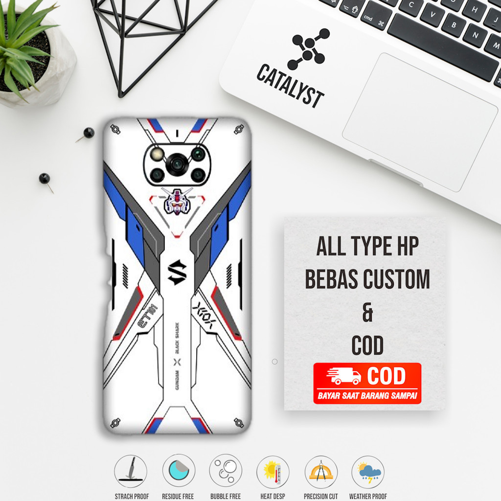 2 ชิ้น Skin Poco X3 NFC Poco X3 Pro Fullbody gundam series Fullbody Code - G59Q
