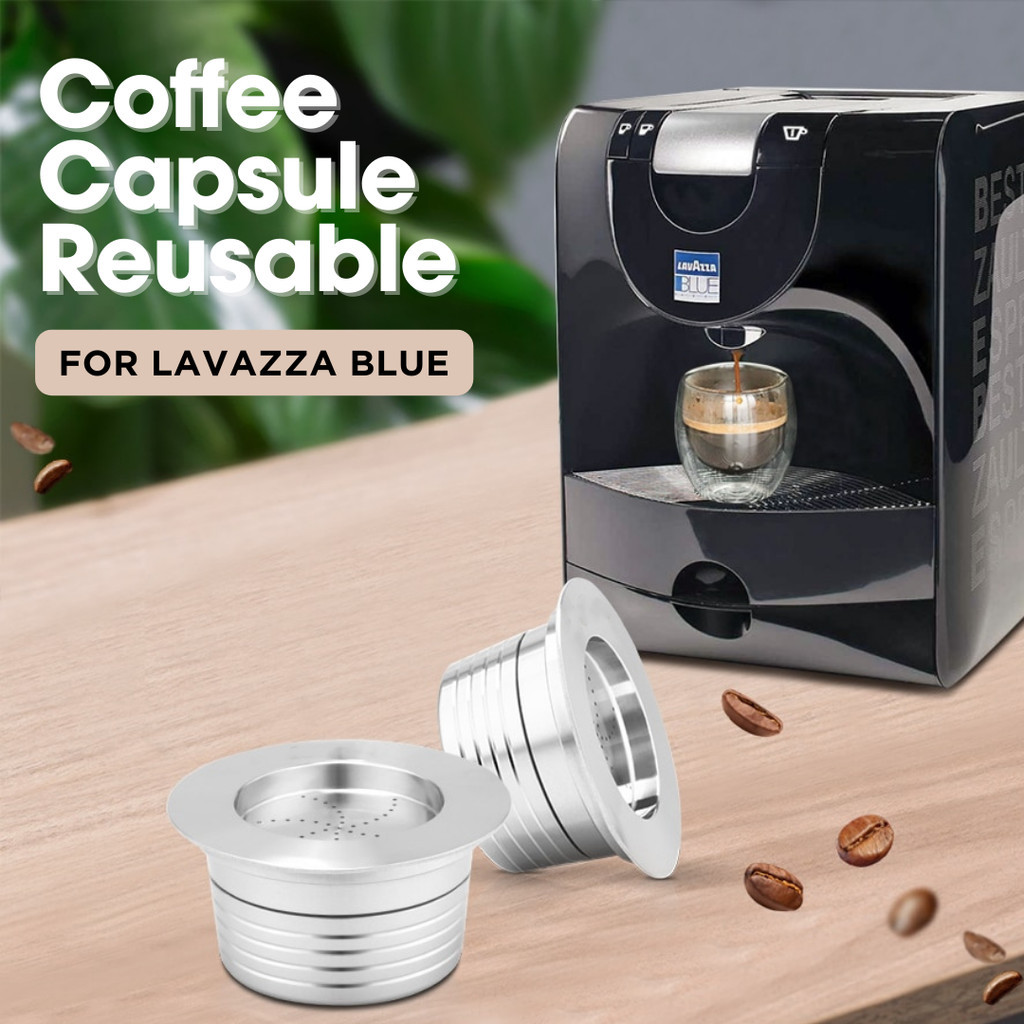 Icafilas Coffee Capsule แคปซูลกาแฟแบบใช้ซ้ําได้สําหรับเครื่อง Lavazza Blue - CC451