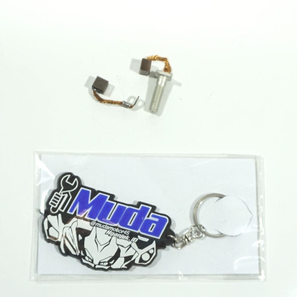 เข็มกลัดถ่านสตาร์ท New Old Cb150R Cbr150R Crf150L Cb150X 312001-Kpt-A01 Kph Brush Terminal Set Verza