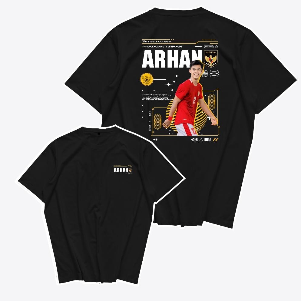 เสื้อยืดพรีเมี่ยม Arhan Pratama Streetwear Viral Combed 24S