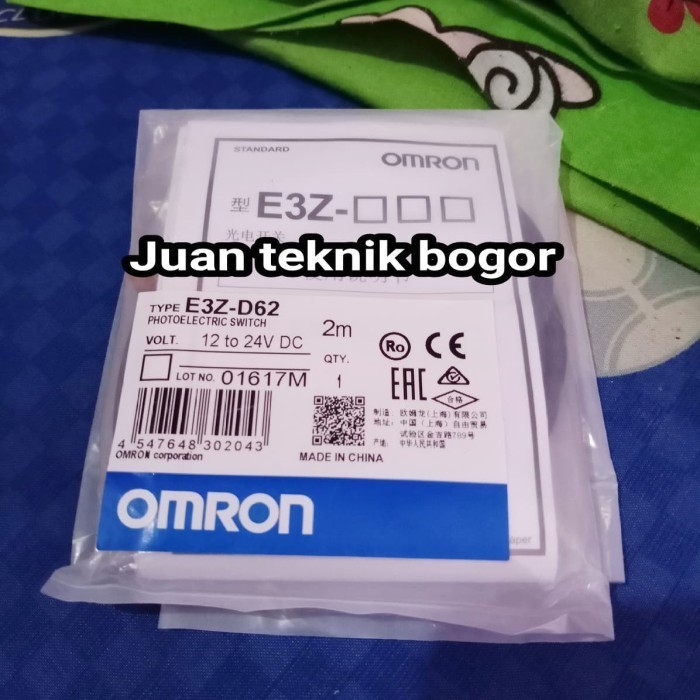 E3Z-D62 E3Z D62 โฟโตอิเล็กทริคเซนเซอร์ Omron