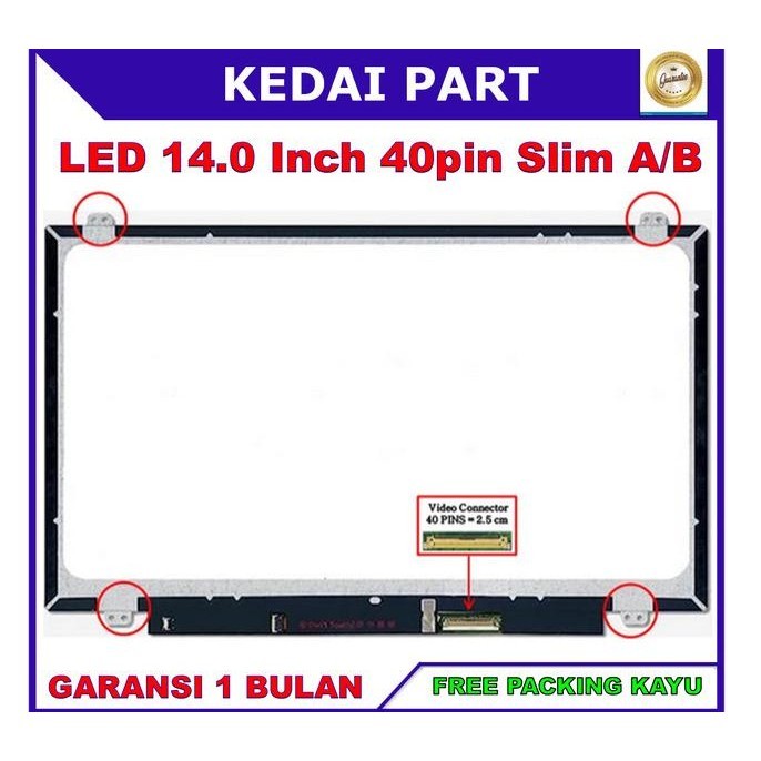 LED LCD HP 14-R 14-R202TX 14-R203TU 14-R204TU 14-B036TX 14.0 40 Slim FORSALE