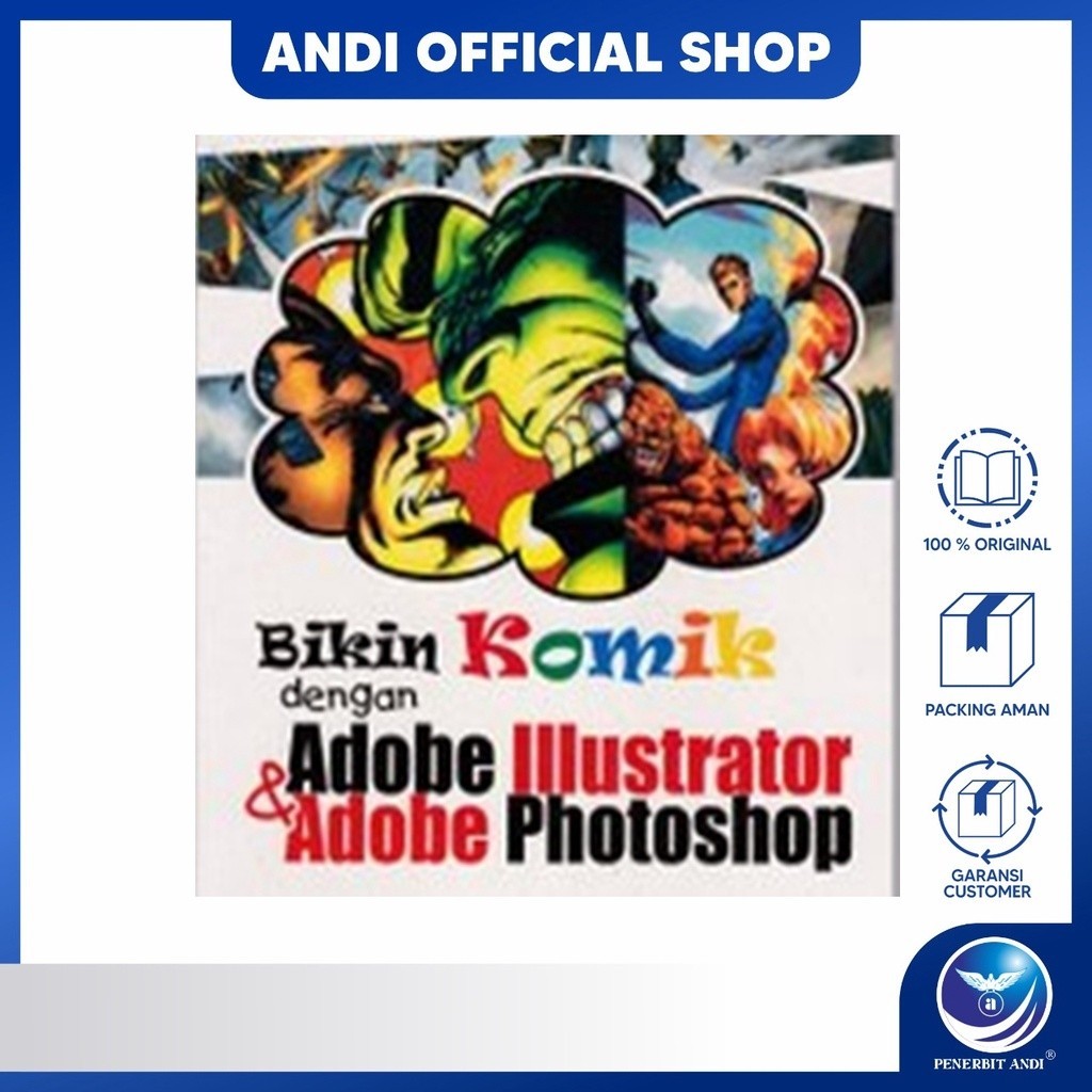 Andi สํานักพิมพ์ - ทําการ์ตูนกับ Adobe Illustrator และ Adobe Photoshop