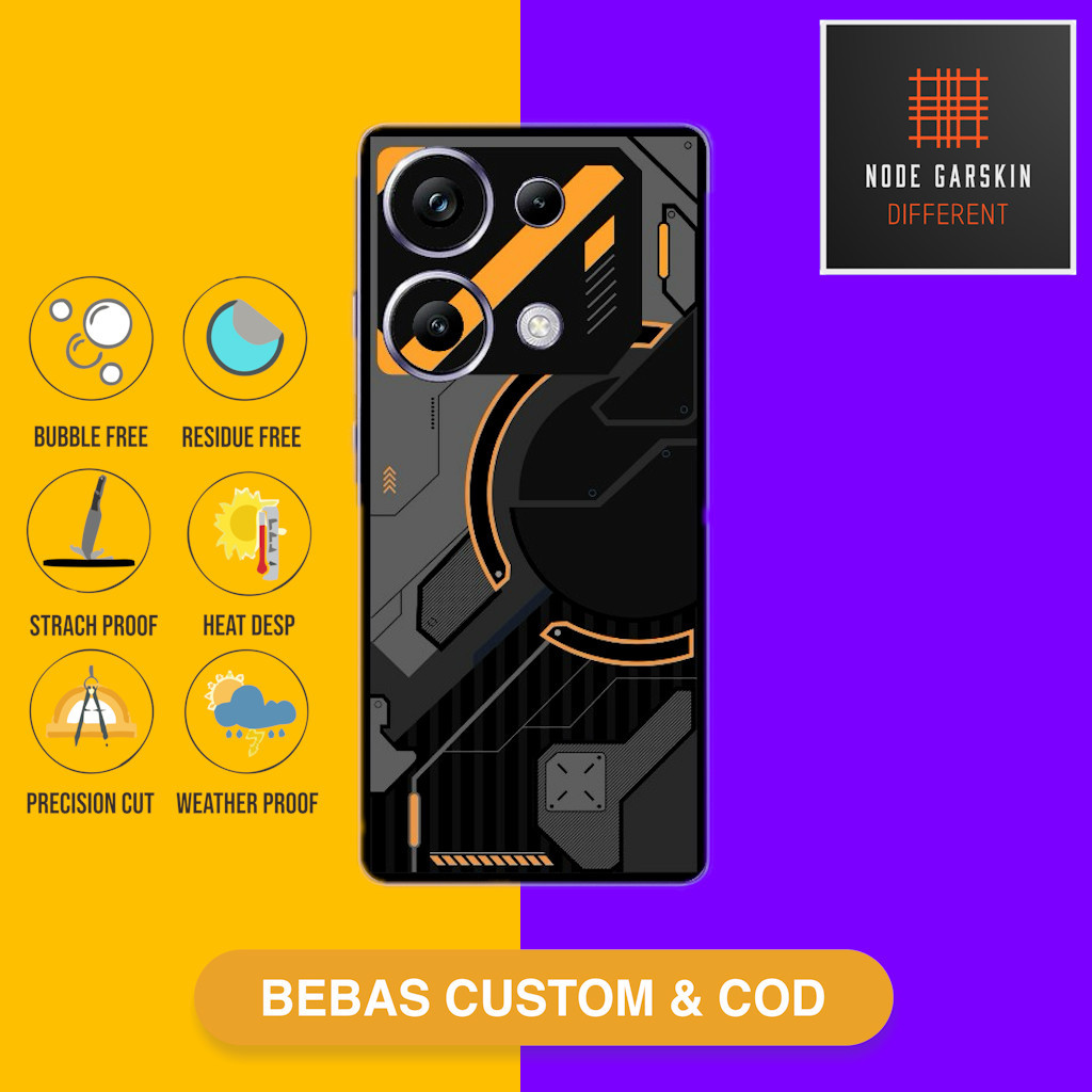 Garskin Skin Poco M6 Pro Fullbody หรือ Backonly - GT 10 Code - i4s0