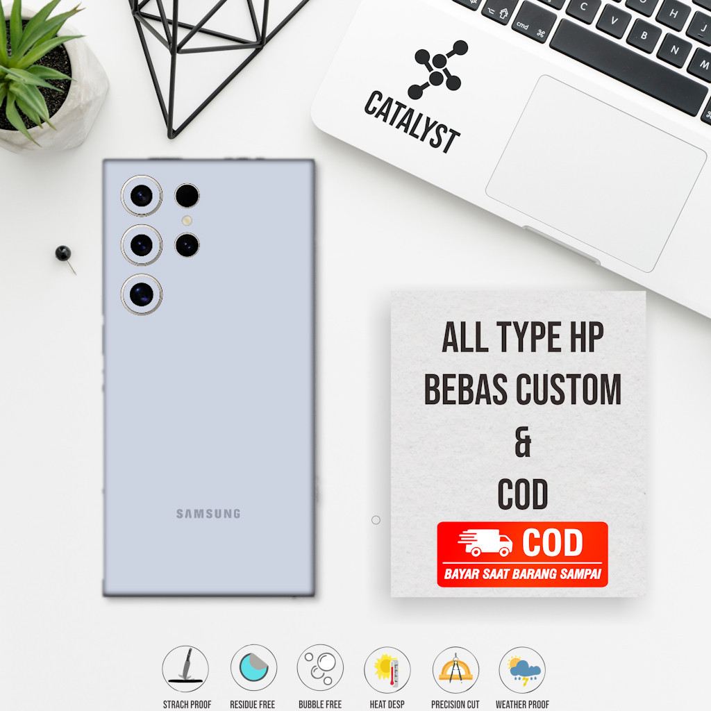 Garskin Skin Samsung S24 Ultra Fullbody Signature color ซื้อ 1 แถม 2 - ปรับแต่งได้ - Motif X4O