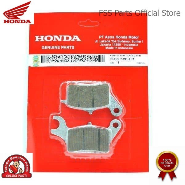 06455-KVB-T01 ผ้าดิสเบรคหน้า