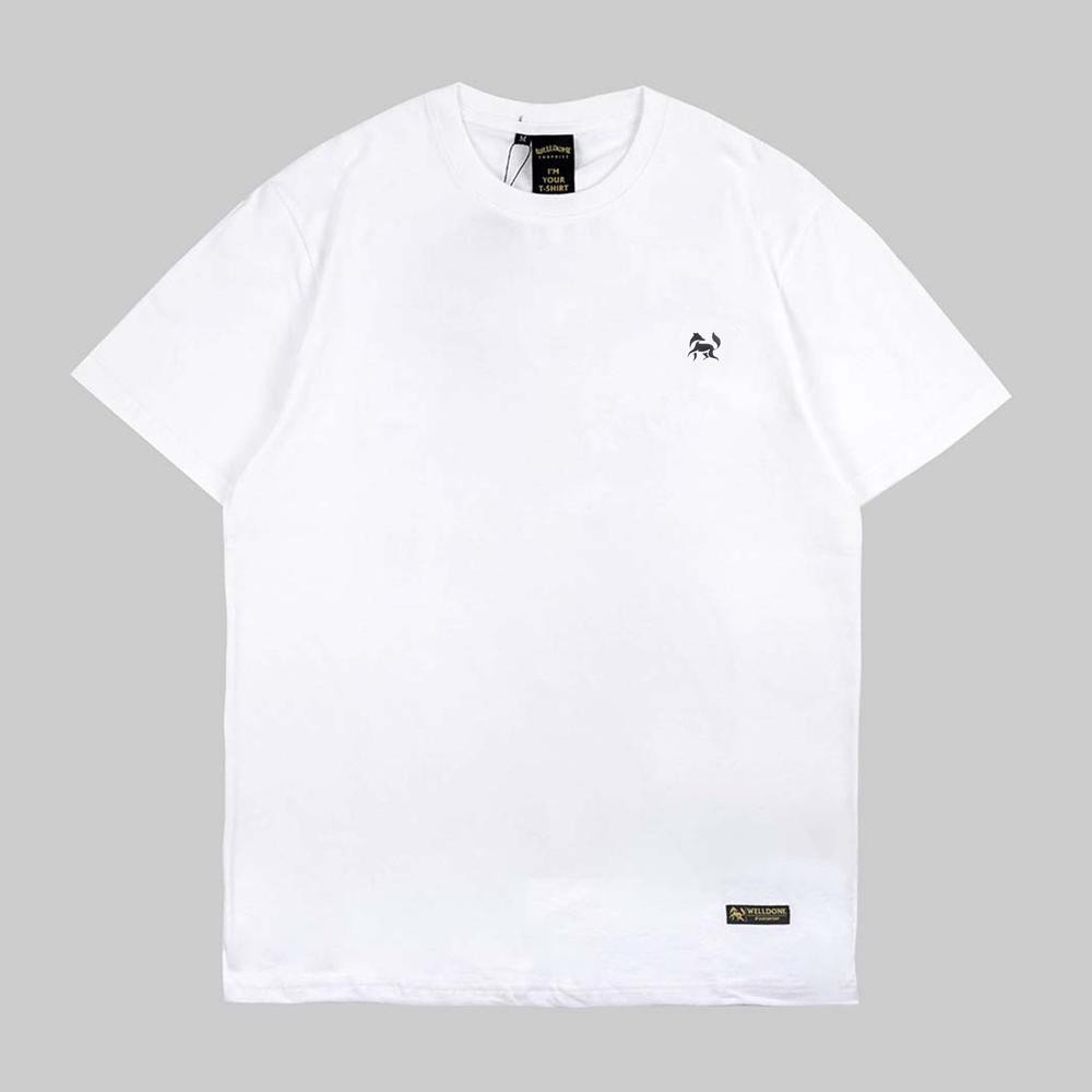 เสื้อยืด Welldone Welldone เสื้อผู้ชายและผู้หญิง
