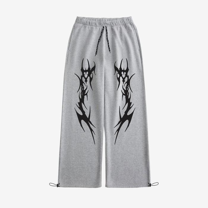 Curavture Baggy Sweatpants for Men & Women, Cool, Made of Soft, Cool Fleece Fabric, Size L-Xxl